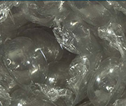 Zoomed In A bunch of tiny-clear bubbles Bubblewrap