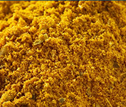 Zoomed In Yellow food Curry
