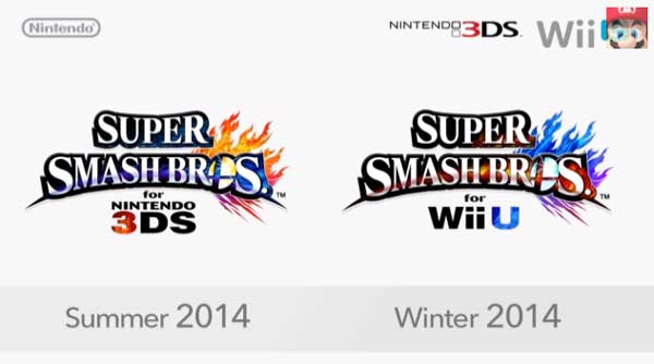 Smash Bros 3DS will help us while away the hot summer, and the Wii U version will keep us warm in winter. Win-win.