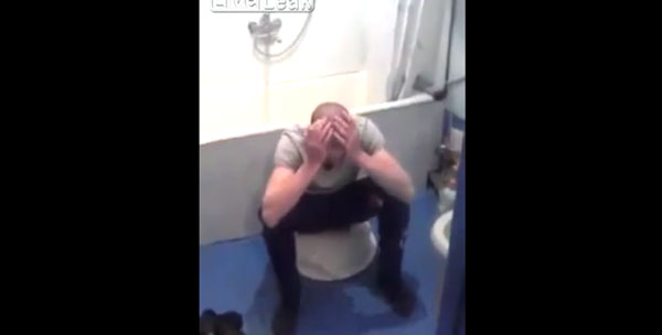 man blows self up with cherry bomb in toilet
